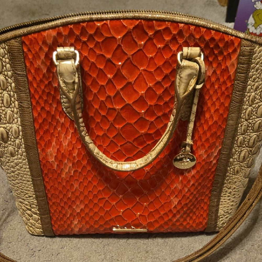 Brahmin Candy Apple Tote  Bag